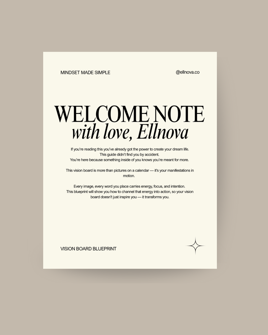 Vision Board Blueprint