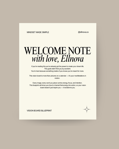 Vision Board Blueprint