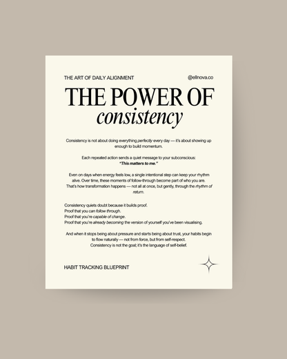 Habit Tracker Blueprint