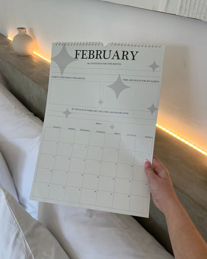 Habit Tracker Calendar - 2026 Edition